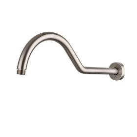 8/16/17 Inch 6-13/16 inch 8-16inch Shower Head Extension Arm (Length: 17 inch, Color: Brushed Nickel)
