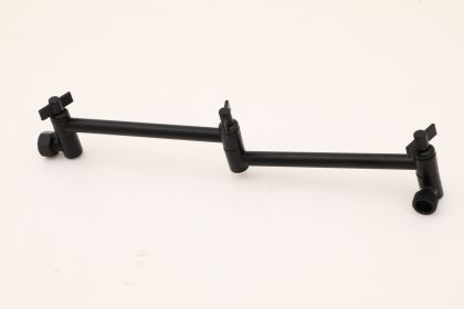 8/16/17 Inch 6-13/16 inch 8-16inch Shower Head Extension Arm (Length: 8-16inch, Color: Black)