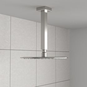8/16/17 Inch 6-13/16 inch 8-16inch Shower Head Extension Arm (Length: 8 inch, Color: Brushed Nickel)